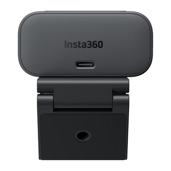Insta360 Link Cámaras Web, CINSABPB, Webcam 4K Ultra HD a 60 fps con Autoenfoque, HDR, Micrófonos Dobles, USB-C, para Ordenador, Negro 2 Insta360 Link Cámaras Web, CINSABPB, Webcam 4K Ultra HD a 60 fps con Autoenfoque, HDR, Micrófonos Dobles, USB-C, para Ordenador, Negro 2