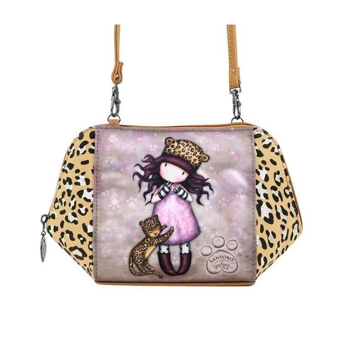 Bolso Bandolera Gorjuss Leopardo (26 x 15,5 x 9,5 cm) 4 Bolso Bandolera Gorjuss Leopardo (26 x 15,5 x 9,5 cm) 4