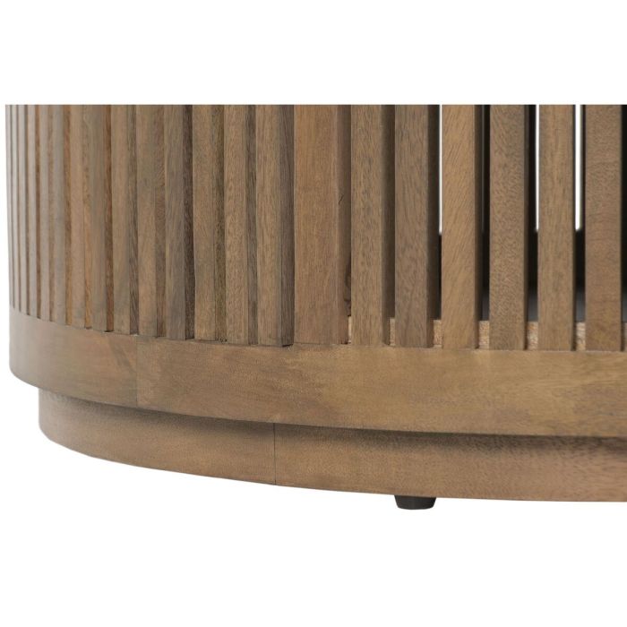 Mesa de Centro Home ESPRIT Marrón 76 x 76 x 46 cm 2