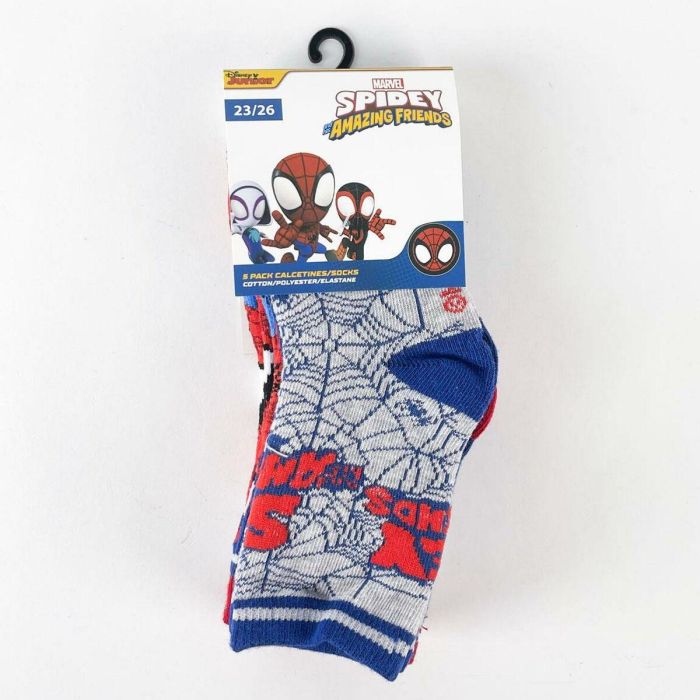 Calcetines Spidey Azul 5 pares 27-30 0 Calcetines Spidey Azul 5 pares 27-30 0