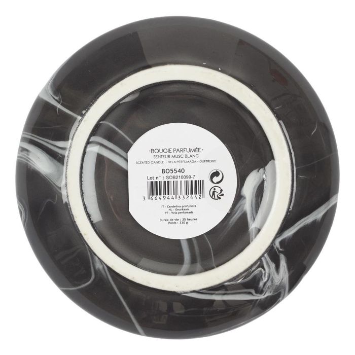 Home Deco Factory Vela Perfumada Lounge Mármol Cera de Parafina Tres Mechas 330g 10.5cm 4 Home Deco Factory Vela Perfumada Lounge Mármol Cera de Parafina Tres Mechas 330g 10.5cm 4