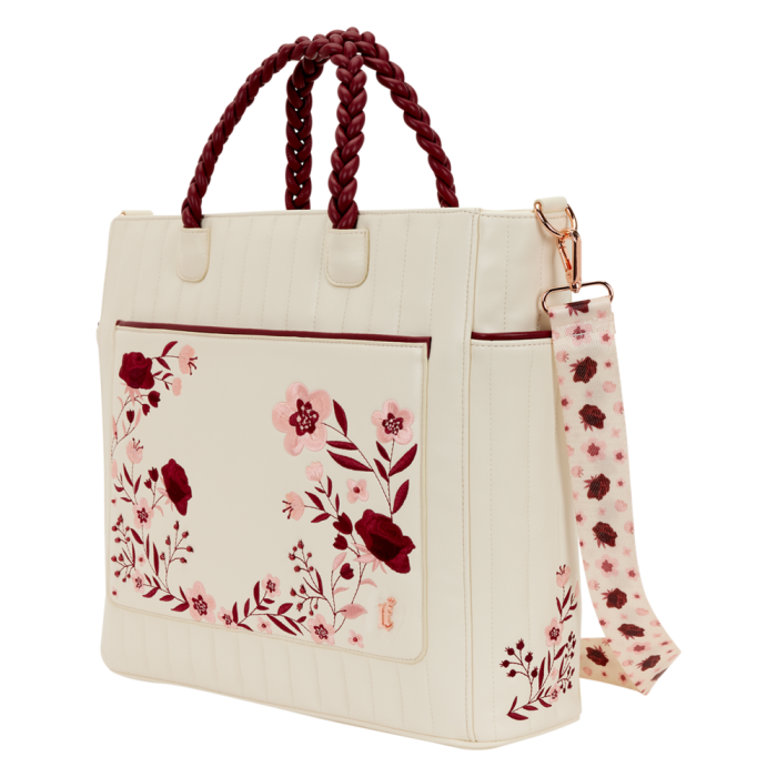 Loungefly Bolso Mochila Floral Tote Bag - 38.10x10.16x33.02 cm