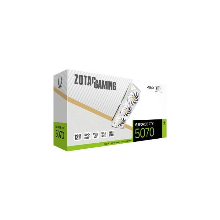 Zotac GAMING GeForce RTX 5070 AMP NVIDIA 12 GB GDDR7 5 Zotac GAMING GeForce RTX 5070 AMP NVIDIA 12 GB GDDR7 5