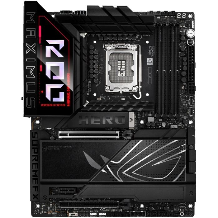 Asus ROG MAXIMUS Z890 HERO 90MB1ID0-M0EAY0 Intel LGA 1851 Z890 ATX Placa Base 4 DDR5 WiFi 1 Asus ROG MAXIMUS Z890 HERO 90MB1ID0-M0EAY0 Intel LGA 1851 Z890 ATX Placa Base 4 DDR5 WiFi 1