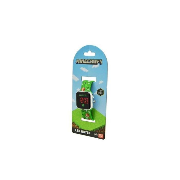 Reloj led minecraft con luz led y funciones 3,5cm 3 Reloj led minecraft con luz led y funciones 3,5cm 3