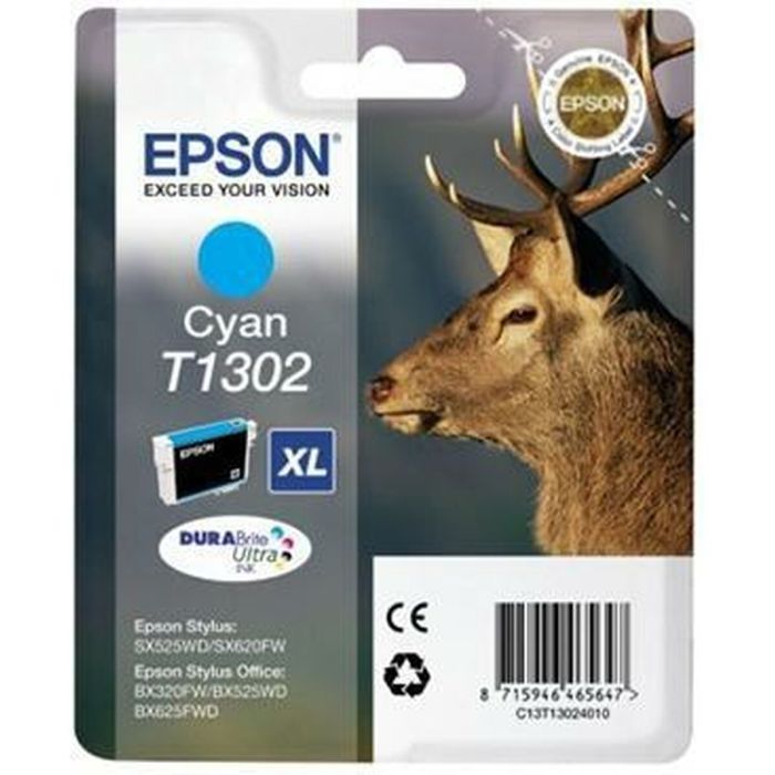 Cartucho de Tinta Original Epson BX320FW Cian (8 Unidades) 1