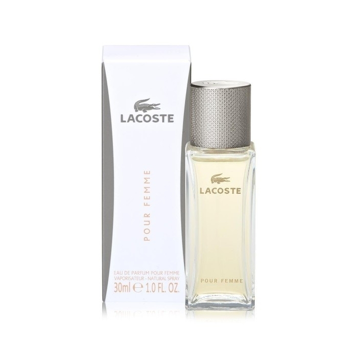 Lacoste Pour Femme Eau de Parfum Vaporizador Mujer 30 ml - Fragancia Floral Amaderada Exquisita y Sofisticada con Caramelo, Muguet, Vainilla 2