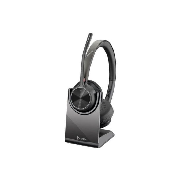 Poly 77Y99AA Auriculares Inalámbricos Estéreo Voyager 4320 UC con Micrófono, Adaptador USB BT700 y Base de Carga, Negros 2 Poly 77Y99AA Auriculares Inalámbricos Estéreo Voyager 4320 UC con Micrófono, Adaptador USB BT700 y Base de Carga, Negros 2