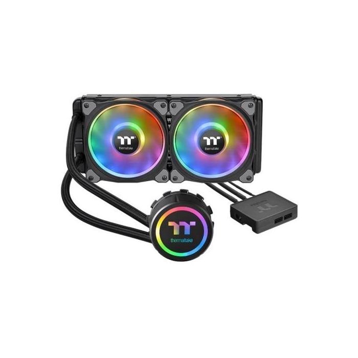 Thermaltake Floe DX RGB 240 TT Premium Edition Refrigeración Líquida AIO para CPU, Ventiladores 120mm PWM, Iluminación LED RGB 0 Thermaltake Floe DX RGB 240 TT Premium Edition Refrigeración Líquida AIO para CPU, Ventiladores 120mm PWM, Iluminación LED RGB 0