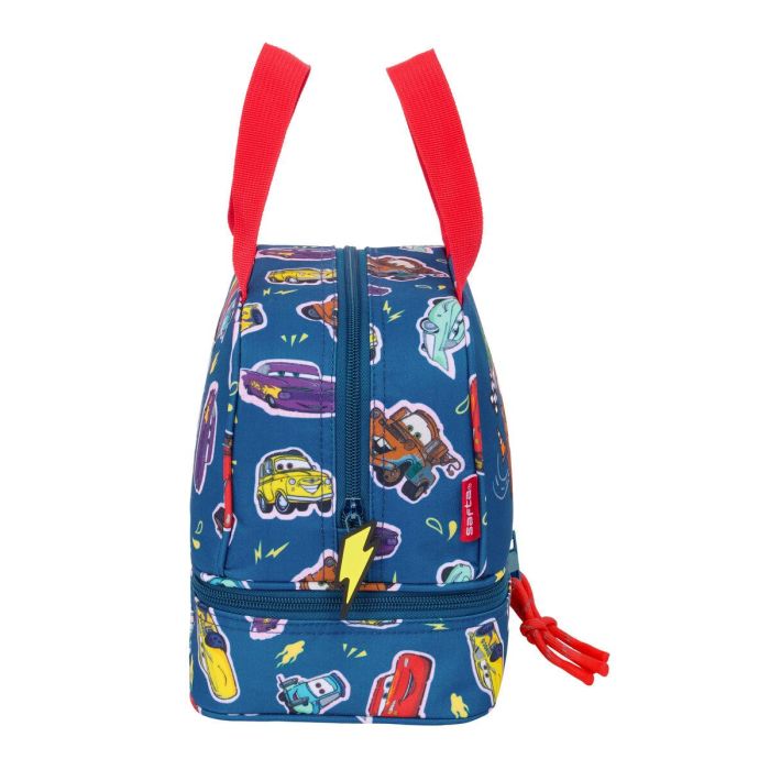 Portameriendas Cars Racing Azul marino 20 x 20 x 15 cm 1 Portameriendas Cars Racing Azul marino 20 x 20 x 15 cm 1