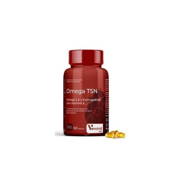 Venarol Omega 3-6-9 Protección Celular con Vitamina E 60 Perlas