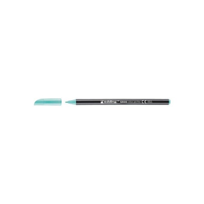 Rotulador Fibra Edding 1200 Pastel Menta Suave 10 unidades