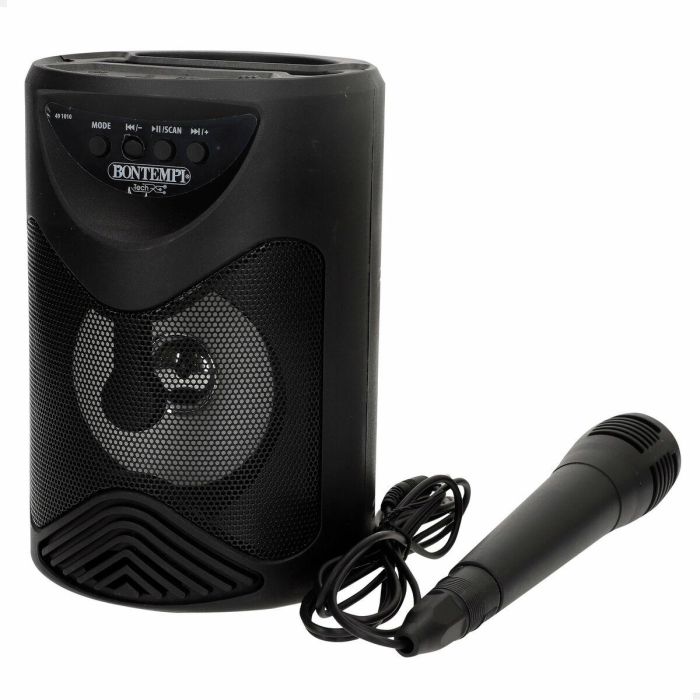 Altavoz con Micrófono Karaoke Bontempi 6 Unidades 6 Altavoz con Micrófono Karaoke Bontempi 6 Unidades 6