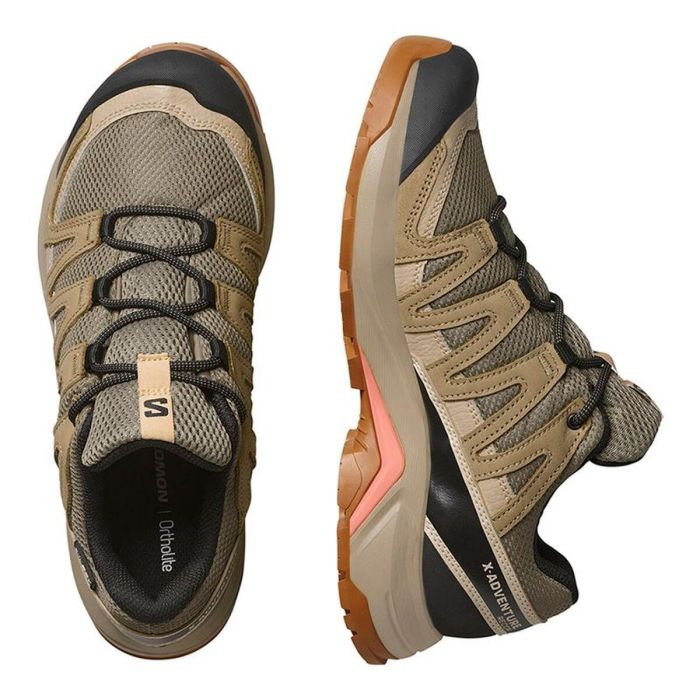Zapatillas de Mujer para Caminar Salomon X-Adventure Recon Gtx Beige 45 1