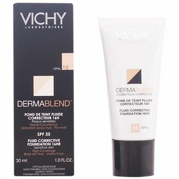 Fondo de Maquillaje Fluido Dermablend Vichy Spf 35 30 ml 9 Fondo de Maquillaje Fluido Dermablend Vichy Spf 35 30 ml 9
