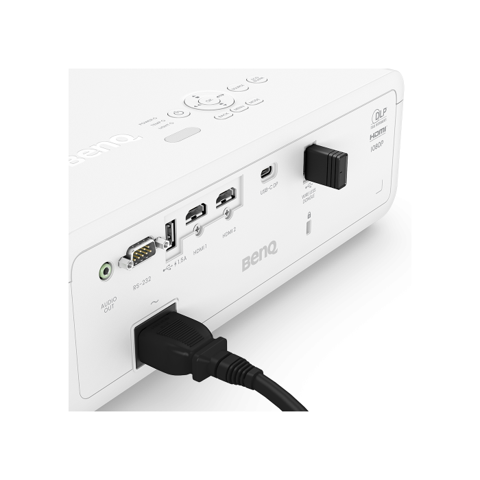 BenQ LH650 Proyector DLP 1080p 4000 Lúmenes ANSI Láser 3D Negro/Blanco 9H.JS577.13E 5