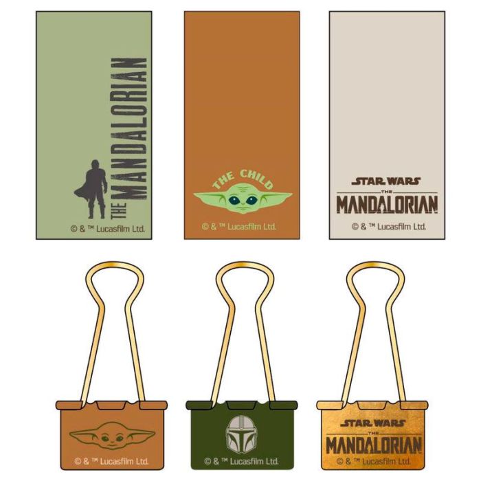 Cerdá Set Papelería Yoda Child The Mandalorian Star Wars 26x23,5x3cm 3