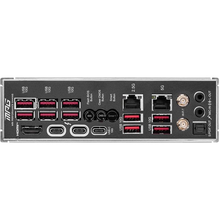 MSI MPG Z890 Carbon Wifi Z890.S1851.ATX.DDR5 Placa Base ATX Intel LGA 1851 DDR5 4 MSI MPG Z890 Carbon Wifi Z890.S1851.ATX.DDR5 Placa Base ATX Intel LGA 1851 DDR5 4