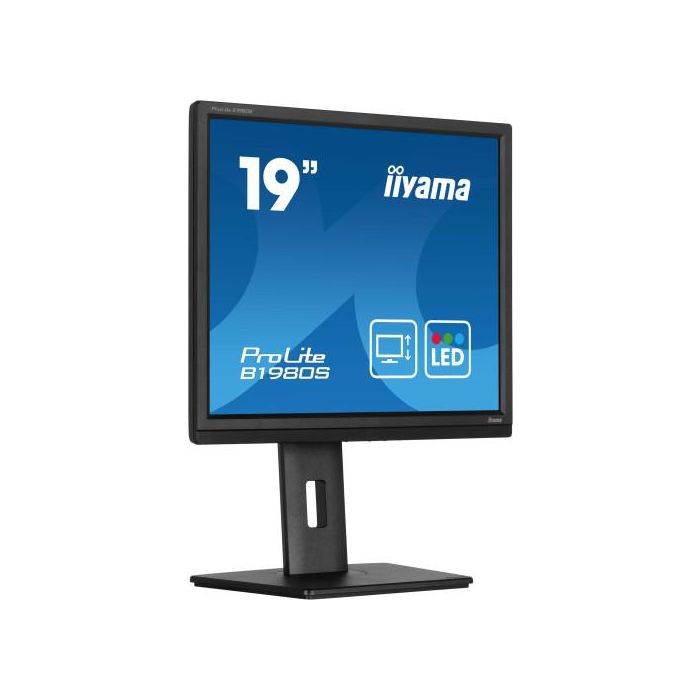 Iiyama Pantalla para PC ProLite B1980S-B1 de 19 Pulgadas, Resolución 1280 x 1024 Pixeles, LED, Color Negro 5
