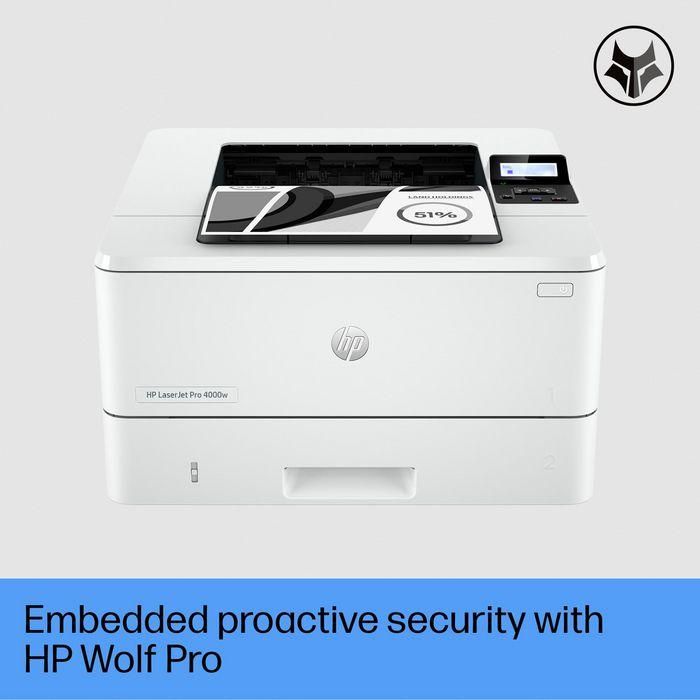 Impresora Láser Monocromo HP Laserjet Pro 4002DW WiFi/ Dúplex/ Blanca 7 Impresora Láser Monocromo HP Laserjet Pro 4002DW WiFi/ Dúplex/ Blanca 7