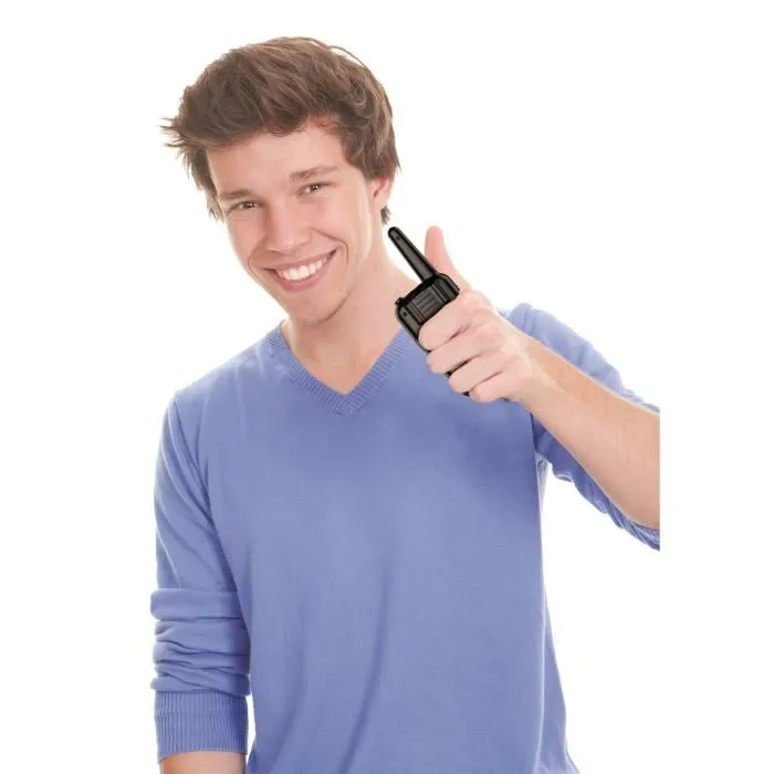 Lexibook Walkie Talkies Digitales TW58, 8 Km de Cobertura, 8 Canales, Supresión de Ruido y Linterna para Niños +3 Años 1