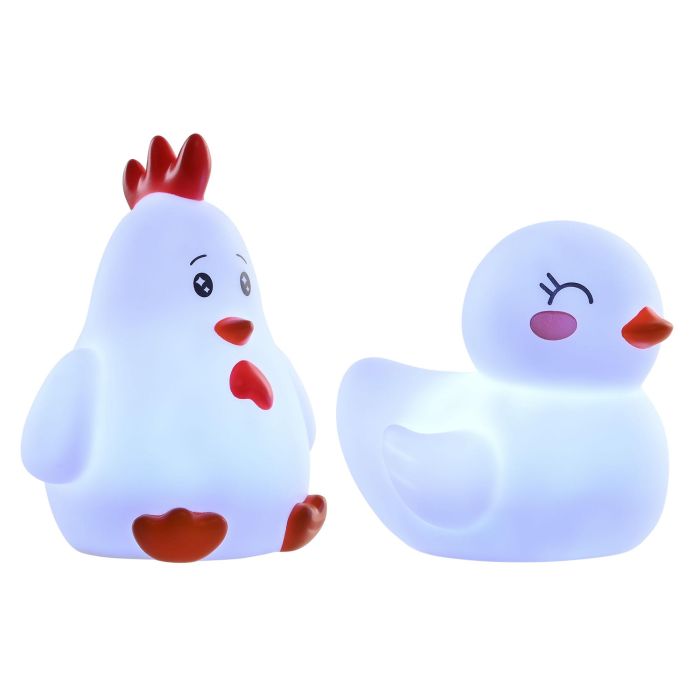 Decoracion Luminosa Baby DKD Home Decor Blanco 14 x 10 x 12 cm (6 Unidades) 1 Decoracion Luminosa Baby DKD Home Decor Blanco 14 x 10 x 12 cm (6 Unidades) 1