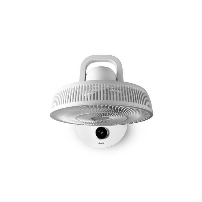 Duux DXCF13 Ventilador de Sobremesa o Pie Silencioso Flex Smart Blanco, Control por App, 26 Velocidades, Portátil 12 Duux DXCF13 Ventilador de Sobremesa o Pie Silencioso Flex Smart Blanco, Control por App, 26 Velocidades, Portátil 12