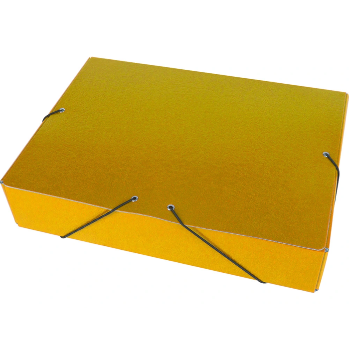 Liderpapel Carpeta Proyectos Folio Lomo 70mm Cartón Gofrado Amarillo 245 x 345 mm 5