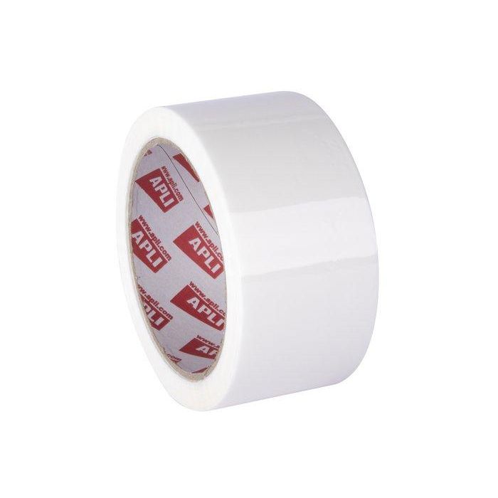 Cinta De Embalaje Apli Pp Rollo 66X48 Blanco (Adh.Acrilico) (Set de 36)