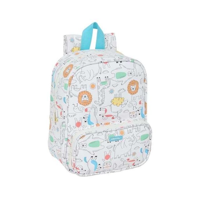 Mochila Safta Guarderia Con Bolsillo Preescolar 270x220x100 mm Mochila Safta Guarderia Con Bolsillo Preescolar 270x220x100 mm