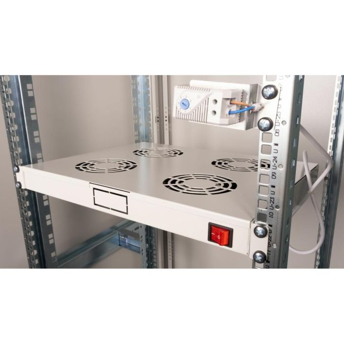 Equip Lüftermodul 19" für Serverschränke. 4xLüfter RAL7035 2
