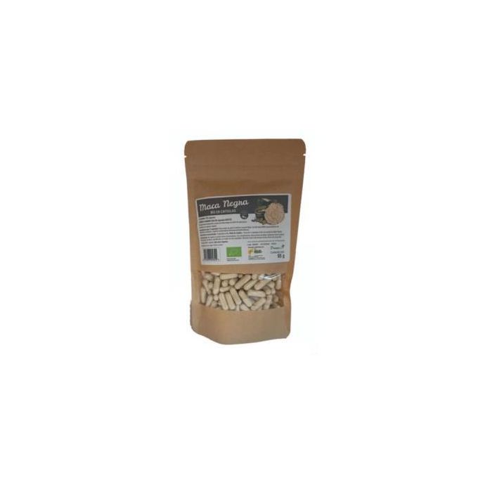 DREAM FOODS Maca Negra Bio 150 cápsulas – Complemento alimenticio apto para veganos