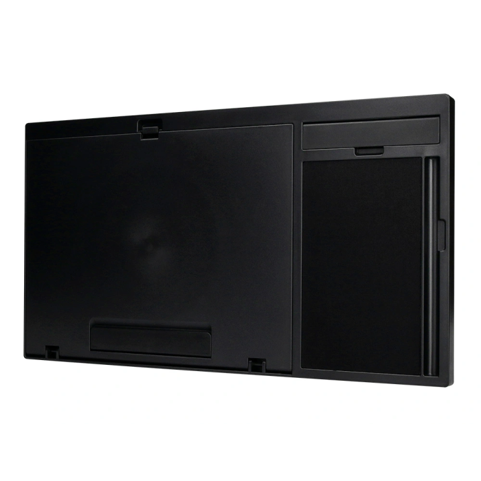 Q-connect Soporte Portátil Multifuncional Ajustable Hasta 17 Pulgadas, Soporte Movil y Ratón, 7 Ángulos, Negro 2