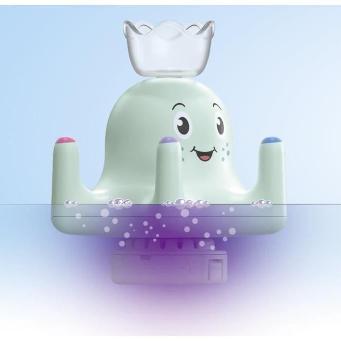 Playmobil Junior Juego de Baño Pulpo de Colores con Cangrejo, Anillos y Pastillas Tinti - Edad 1+ años 5