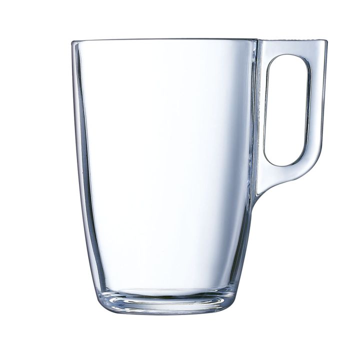 Taza Mug Luminarc Nuevo Transparente 320 ml (6 Unidades) 1