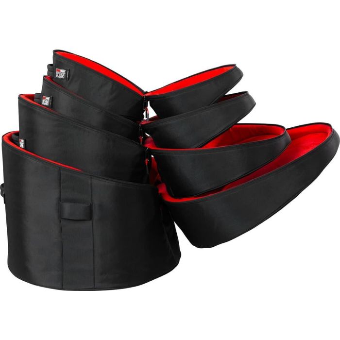 Gator Funda G-Icon Set Rock (4 Piezas) para Batería: Bombo 22"x18", Toms 10"x8", 12"x9", Floor Tom 16"x16" 6