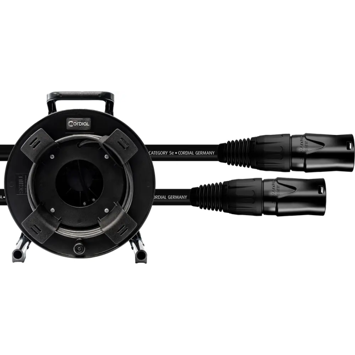 CORDIAL Bobina Cable Red Cat5E Hiroshe Rj45 + Neutrik Ethercon - 50M