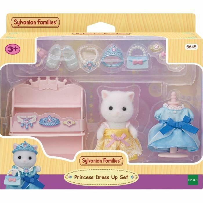 Sylvanian Families 5537 SYL5054131056455 - La Niña del Gato Persa y su Princesa Panoply - Familias Sylvania - Juguete