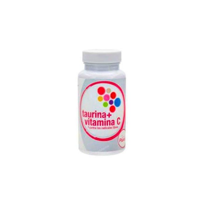 Plantis Taurina + Vitamina C 60 Cápsulas. Complemento Alimenticio para la Protección Celular Antioxidante y el Sistema Inmunitario