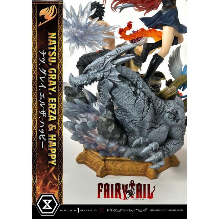 Prime 1 Studio Figura Fairy Tail Natsu, Gray, Erza 57x44x38 cm PVC 5