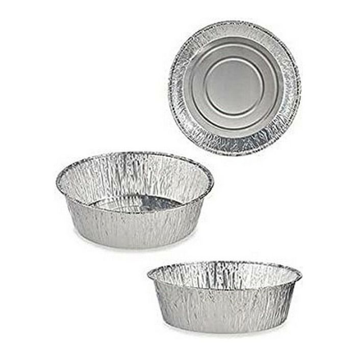 Juego de Bandejas Kinvara Plateado Plata Aluminio 25 x 8 x 25 cm 1