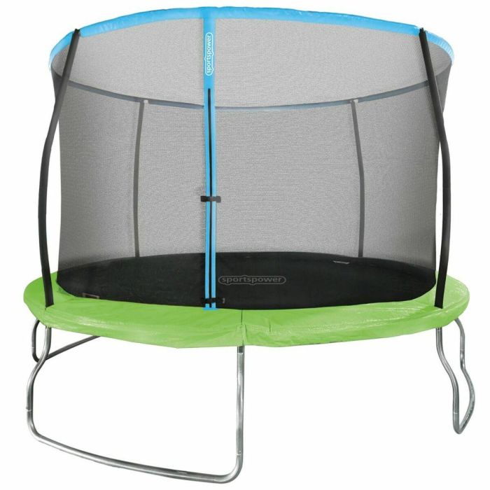 Cama Elástica Infantil con Red de Seguridad Colorbaby 366 x 266 x 366 cm Cama Elástica Infantil con Red de Seguridad Colorbaby 366 x 266 x 366 cm