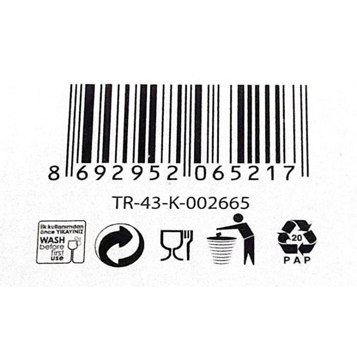 Lav Set 6 Vasos Chupito 95 cc 5x6x6 cm (12 Cajas) Lav Set 6 Vasos Chupito 95 cc 5x6x6 cm (12 Cajas)