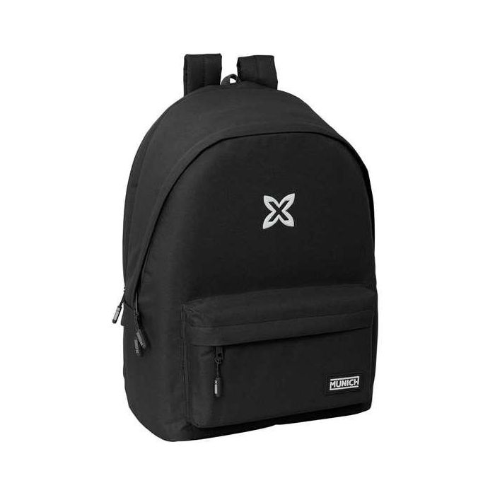 Munich Mochila Doble Portátil 15,6" USB Negro 31x44x18 cm 10 Munich Mochila Doble Portátil 15,6" USB Negro 31x44x18 cm 10
