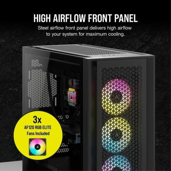 Caja Semitorre ATX Corsair Negro 5 Caja Semitorre ATX Corsair Negro 5