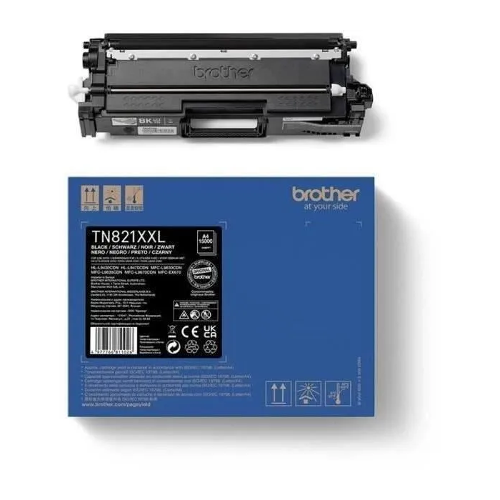 Brother Toner Negro 15.000 Páginas Compatible con HL-L9430CDN, HL-L9470CDN, MFC-L9630CDN, MFC-L9670CDN