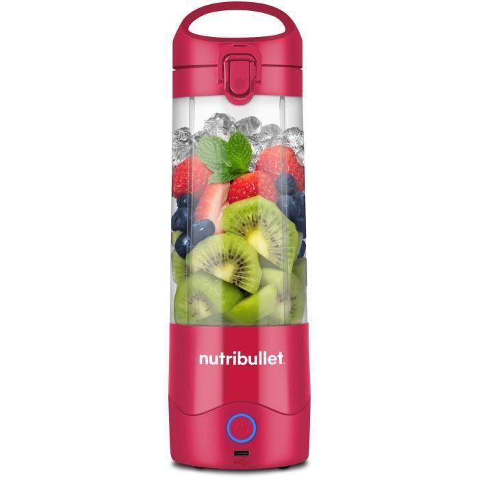 NutriBullet NBP003MA Licuadora Portátil, 70W, 0.475L, Magenta, 1 Botella Incluida 0 NutriBullet NBP003MA Licuadora Portátil, 70W, 0.475L, Magenta, 1 Botella Incluida 0