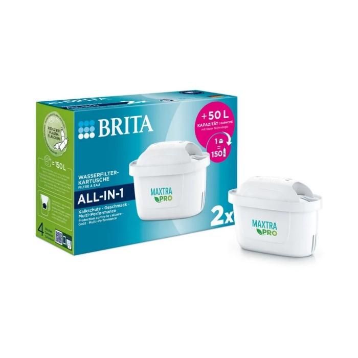 BRITA Tischwasserfilter Maxtra Pro Filterkartusche 2er-Pack 0 BRITA Tischwasserfilter Maxtra Pro Filterkartusche 2er-Pack 0