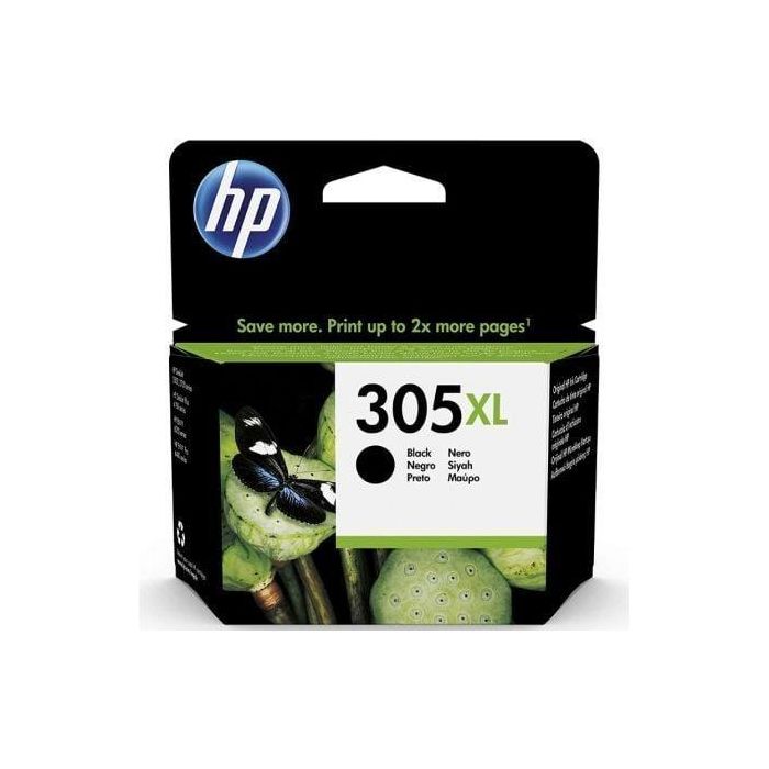 Ink-Jet Hp 305XL Deskjet 1210 - 1212 - 1255 - 2732 - 2752 - 4155 - 4158 Envy 6020 - 6052 -6055 - 6420 Negro 240