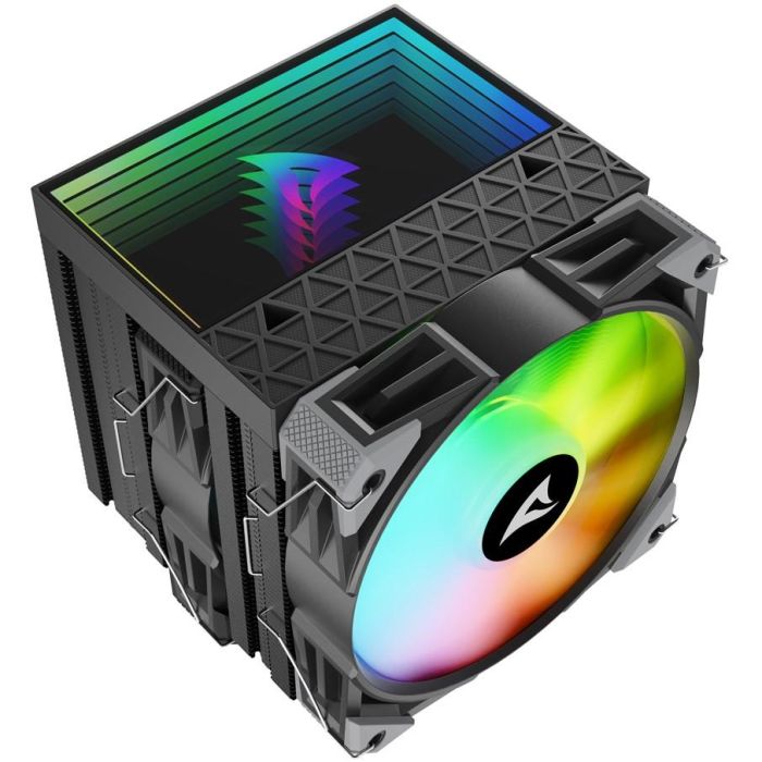 Sharkoon A60 RGB Refrigerador de Aire para Procesador 12cm, 2 Ventiladores, Negro, 500-1800 RPM, TDP 260W 9 Sharkoon A60 RGB Refrigerador de Aire para Procesador 12cm, 2 Ventiladores, Negro, 500-1800 RPM, TDP 260W 9